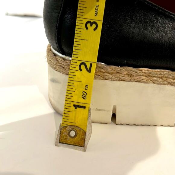 Franco Sarto Loafers chunky platform lug sole with rope trim Sansara Size 8 - Picture 10 of 11